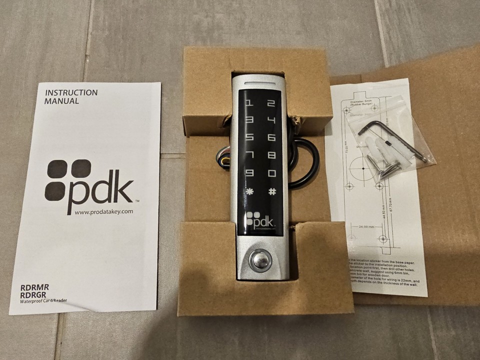 PDK Ruggedized Mullion Touchscreen Keypad Reader | eBay