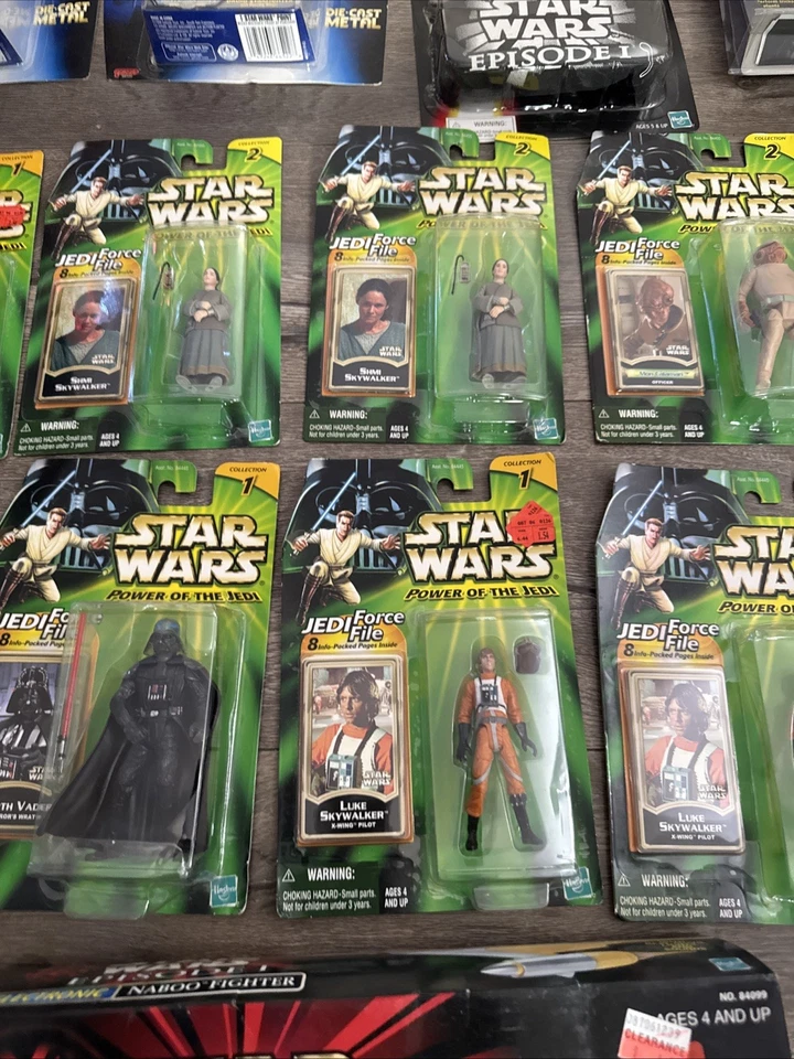 Lote De 19 FIGURAS NUEVAS EN CAJA Años 90 STAR WARS EPISODIO 1: Y Más, DARTH Maul Y Más Foto 4 de 4