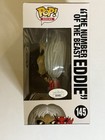 Derek Riggs Signed Iron Maiden Funko Pop Number of The Beast #145 JSA — photo 3