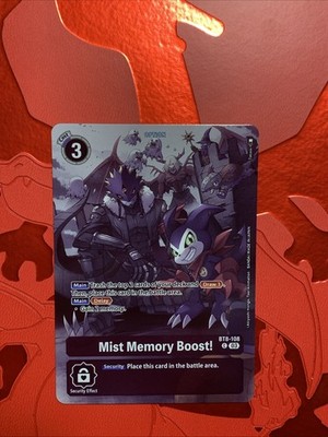 Digimon CCG TCG Mist Memory Boost! BT8-108 C
