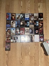 Large Cassette Tape Collection and stereo - Mixed Various Artists