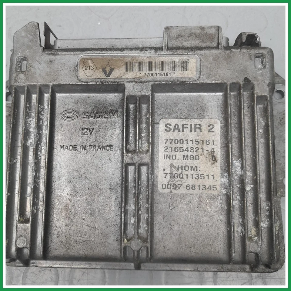 Centralina Iniezione Sagem 0097681345 Renault Clio II 7700115161 1999 2001   - Immagine 3 di 4