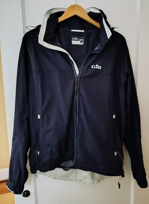 Men s Gill Coast Inshore Sport Jacket Navy Size M Sailing  Waterproof 2 Dot