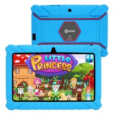 Contixo V8 7" HD Kids Tablet, Android 11, 16GB, WiFi, Parental Control, Blue