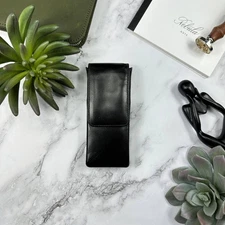 Girologio - Leather 3 Pen Magnetic Pen Case