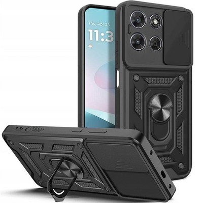 Handyhülle für Motorola Moto G77 5G/Moto G67 5G Tech-Protect Case Cover Schwarz