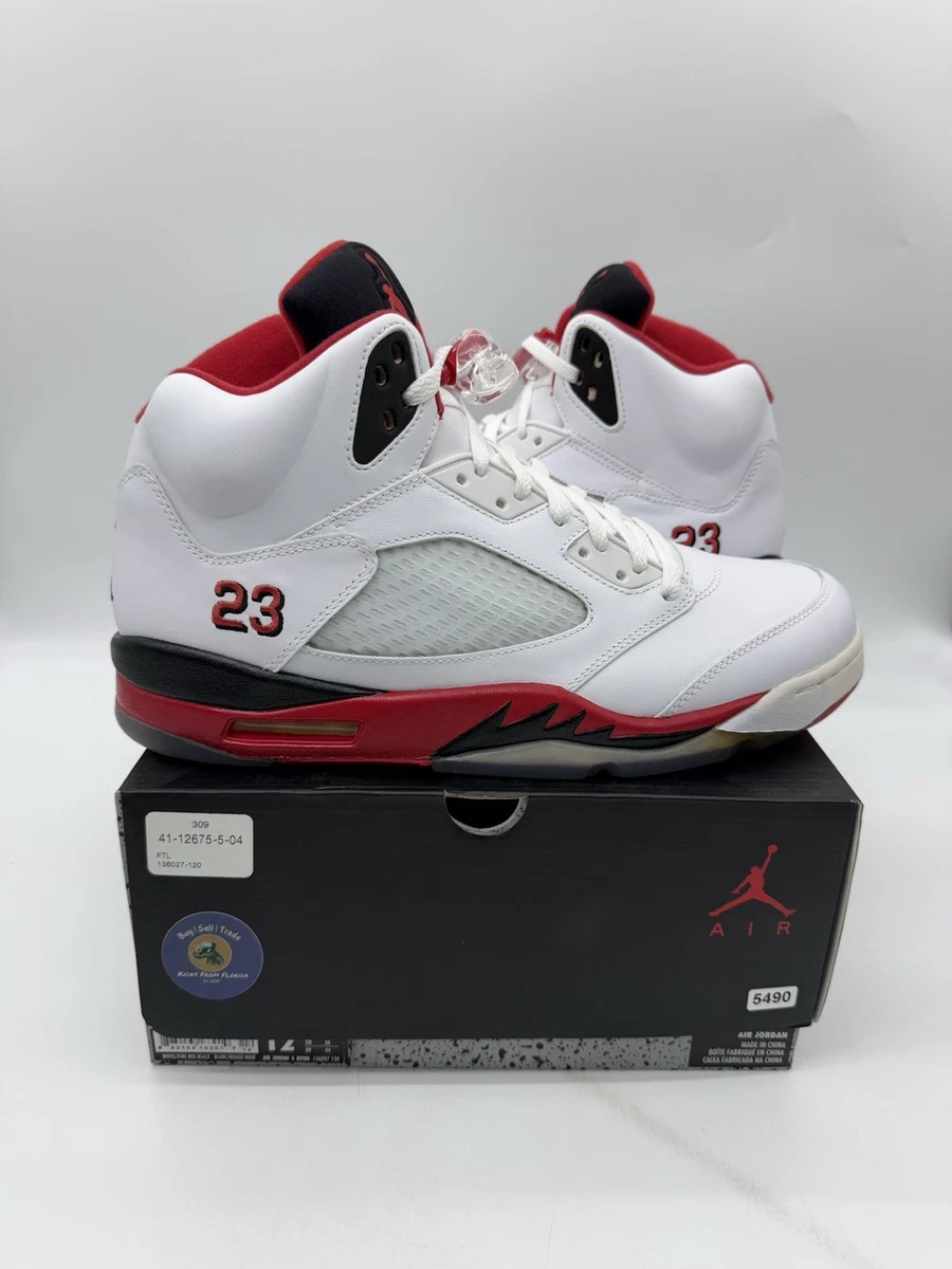 Jordan 5 Retro Fire Red 2013 for Sale - Authenticity 