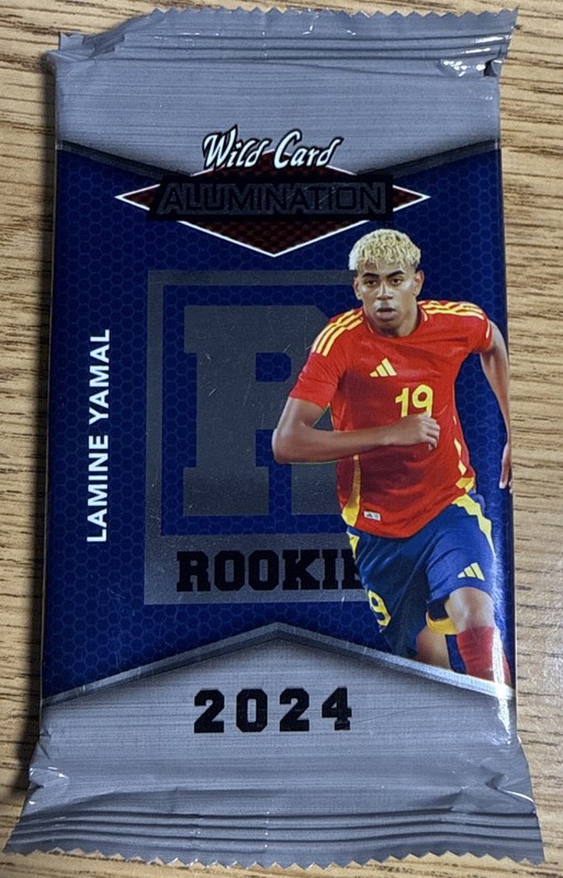 2024 Wild Card Alumination Lamine Yamal ROOKIE *Sealed Pack* Possible 1/1? Auto?