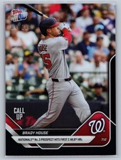 2025 Topps Now Brady House #420 Black Foil 4/10 Nationals