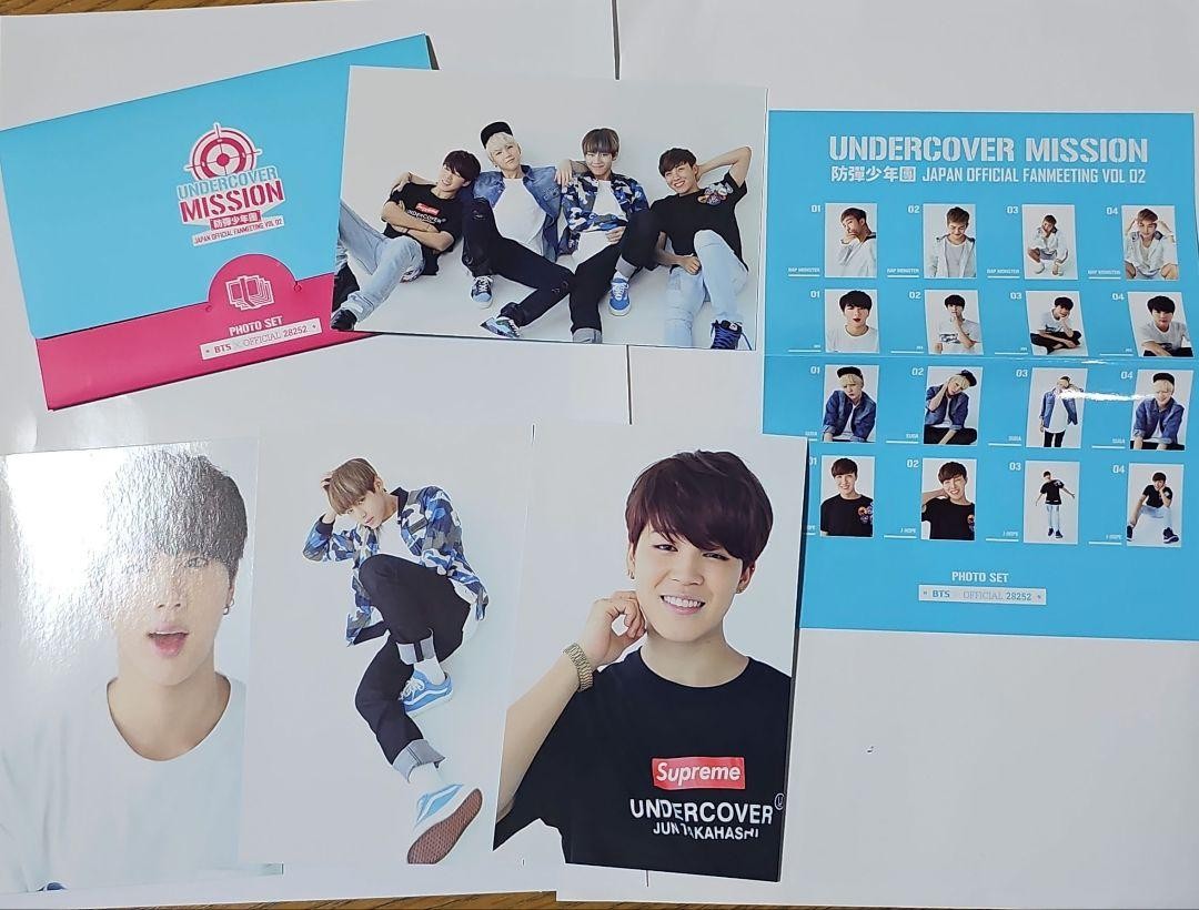 アイドルグッズ BTS UNDERCOVER MISSION MINI POSTER SET アイドルグッズ BTS UNDERCOVER MISSION MINI POSTER SET BTS