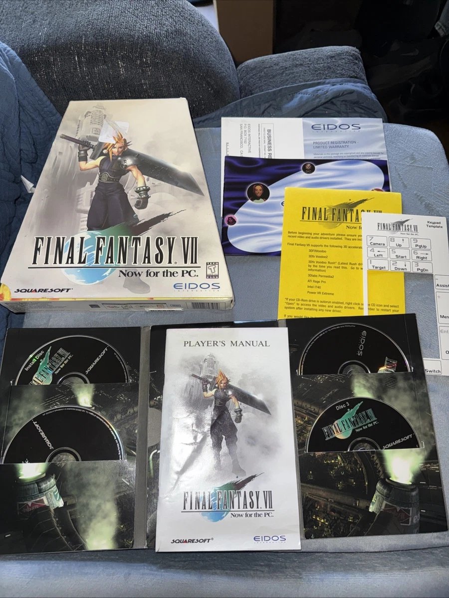 Final Fantasy VII PC Video Games for sale - eBay