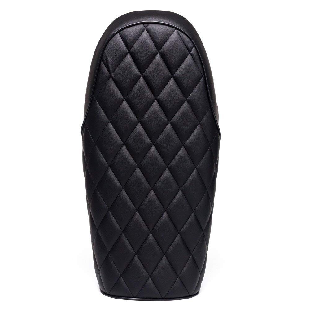 Remaiw Universal Motorcycle Retro Diamond Flat Brat Style Cafe Racer ...