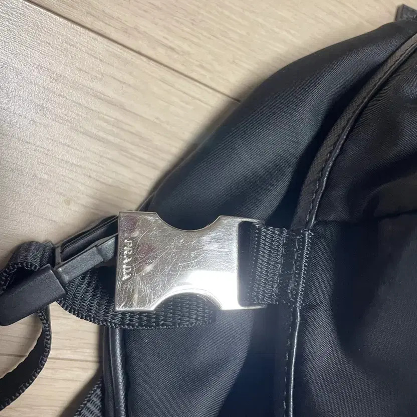 Prada Large Black Bicycle Bag 2VH991 (Used) thumbnail 3