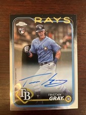 2024 Topps Chrome - Rookie Autographs Tristan Gray #RA-TGR (AU, RC)