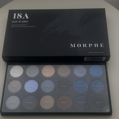 MORPHE 18A BLUE YA AWAY EYESHADOW PALETTE FULL SIZE New In Box Authentic 20.6g