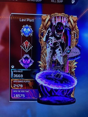 Apex Account, Wraith heirloom, 4k, Masters badge, 163 legendary s