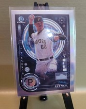 2024 Bowman - Chrome AI Paul Skenes (RC) #BAI-15 - Pittsburgh Pirates Rookie MLB