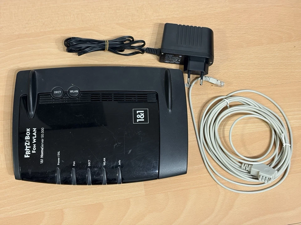 AVM FRITZ!Box Fon WLAN 7360 SL Router Schwarz DSL VDSL Homeserver