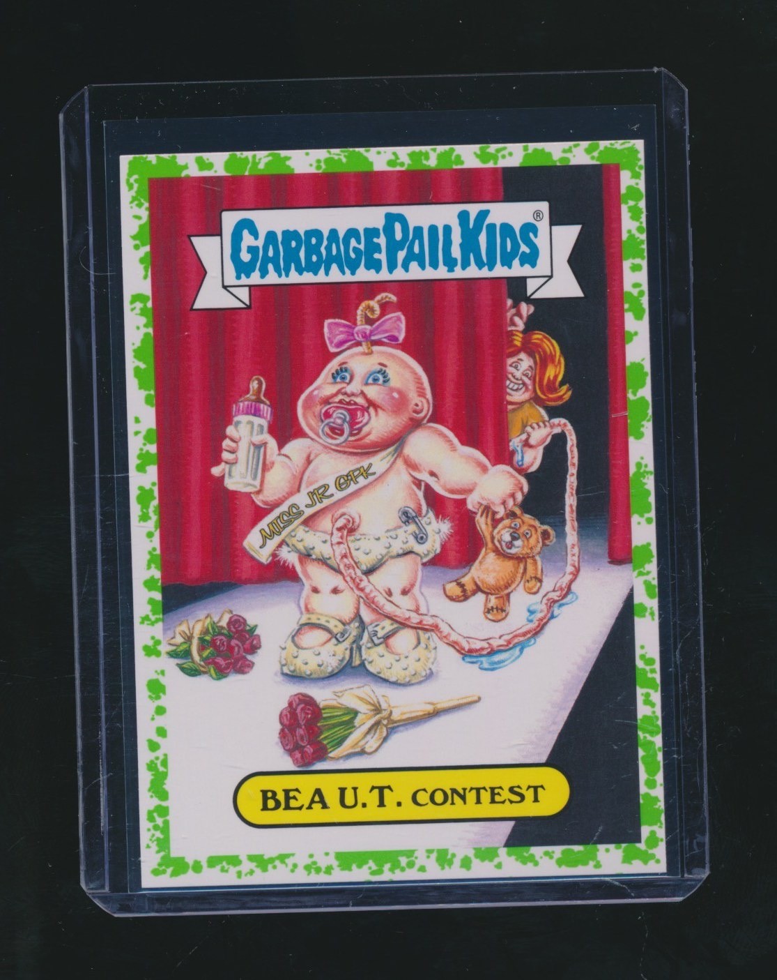Bea U.T. Contest #7B Puke /25 PSA 10 Garbage Pail Kids card front