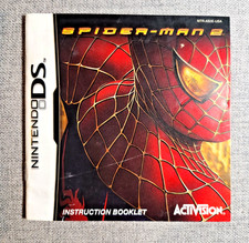 Spider-Man 2 Instruction Manual Only - Nintendo DS