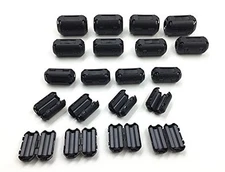 20 Pcs Snap On Ferrite Core Cord Ring Rfi Emi Noise Filter Suppressor 