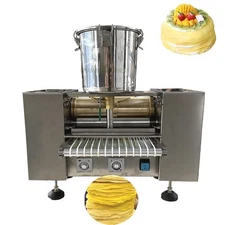 10 inch Mini Mille Crepe Cake Machine Automatique Thousand Layer Cake Pancake