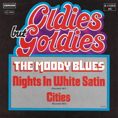 The Moody Blues - Nights In White Satin / Cities, 7'', (Vinyl)