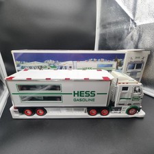 NEW 2003 Hess Toy Truck  2 Racecars - Complete Set NIB Vintage Rare
