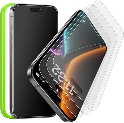 3PCS Matte Glass Screen Protector for iPhone 17 Pro Max Anti-Glare Anti-Fingerpr