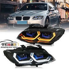 RH+LH Voll LED Projektor Scheinwerfer für BMW 3er E92 E93 2007-2010 Xenon-Ver.