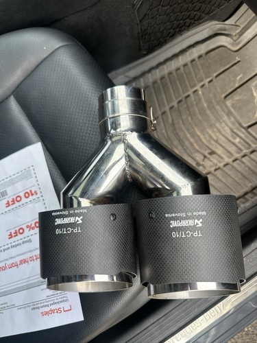 Akrapovic Exhaust Tips TP-CT10 - Picture 2 of 3