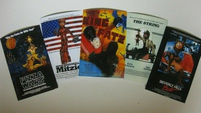 Showbiz Pizza Mini Movie Parody Poster Lot 4X6 Photo Fatz Billy