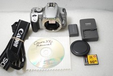 Canon EOS Digital Rebel XT1 , 10.1 MP BODY ONLY Silver, tested , works GOOD