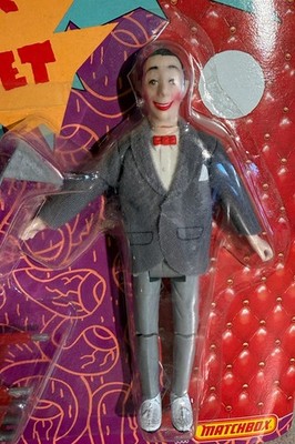 Pee-Wee Herman Posable Figure and His Famous Scooter and Helmet
