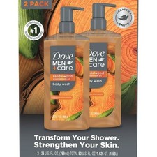 Dove Men Care Sandalwood Body Wash 26 fl. oz., 2 pk