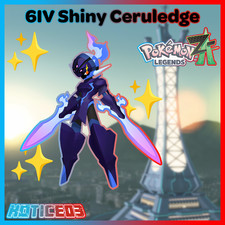 ✨ Shiny Ceruledge 6IV ✨ Mega Dimension Pokemon Legends ZA Ready 🚀 Fast 🚀