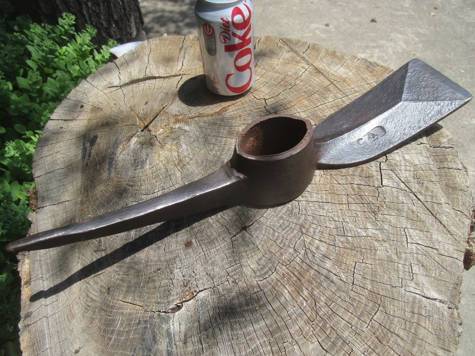 Vintage WOODINGS-VERONA TOOLS  18 Inch  5 Lbs Pick Axe Straight-Clean  Good Logo