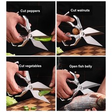 Multifunctional Heavy Duty Kitchen Shears Scissors For Food--