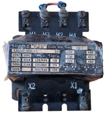 Square D S30021-503-51 Class 9070 Code S Type E0-1 Series a Transformer 50 VA