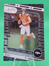 2024 Panini Absolute Green Rookies Bo Nix #112 Broncos Football (RC)