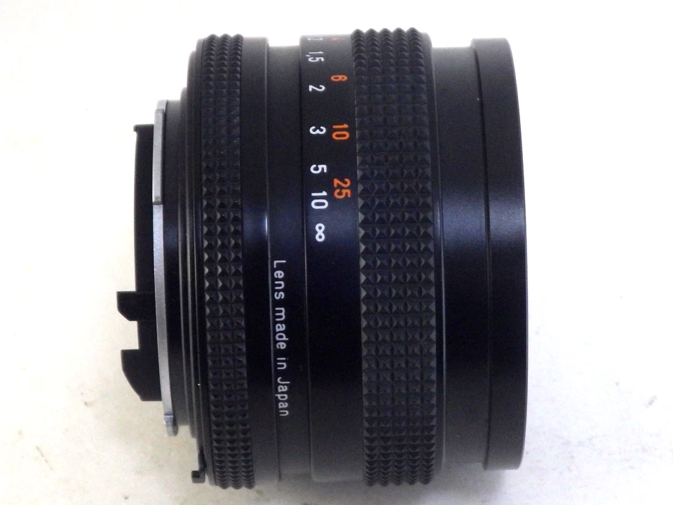 Объектив CONTAX Carl Zeiss Planar 50 мм f1.7 MMJ MF стандартный зеркальный классический фотоаппарат Япония - Изображение 4 из 4