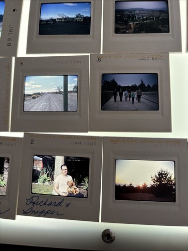 (92) 1960S Christmas Family Sunset Cemetery Etc.35MM COLOR TRANSPARENCY SLIDES - Picture 21 of 24