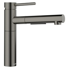 Blanco 527562 Alta II Pull-Out Kitchen Faucet 1.5 GPM Satin Dark Steel