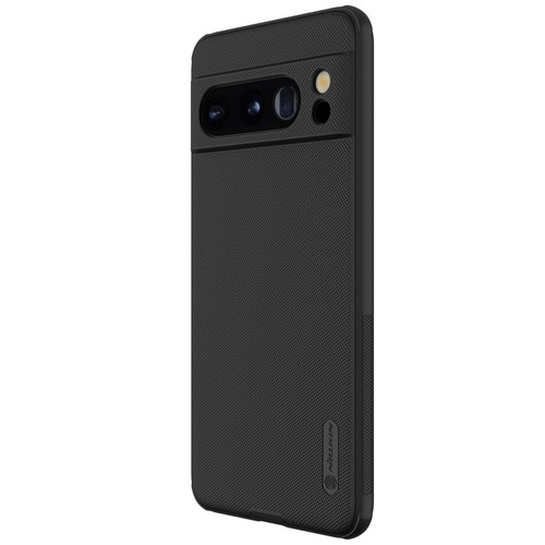 Wzmocnione etui Nillkin Super Frosted Shield Pro do Google Pixel 8 Pro - czarne - Zdjęcie 5 z 6