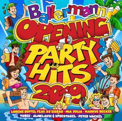 BALLERMANN OPENING PARTY HITS 2019 - MIA JULIA/TOBEE/LORENZ BÜFFEL/+  2 CD NEU