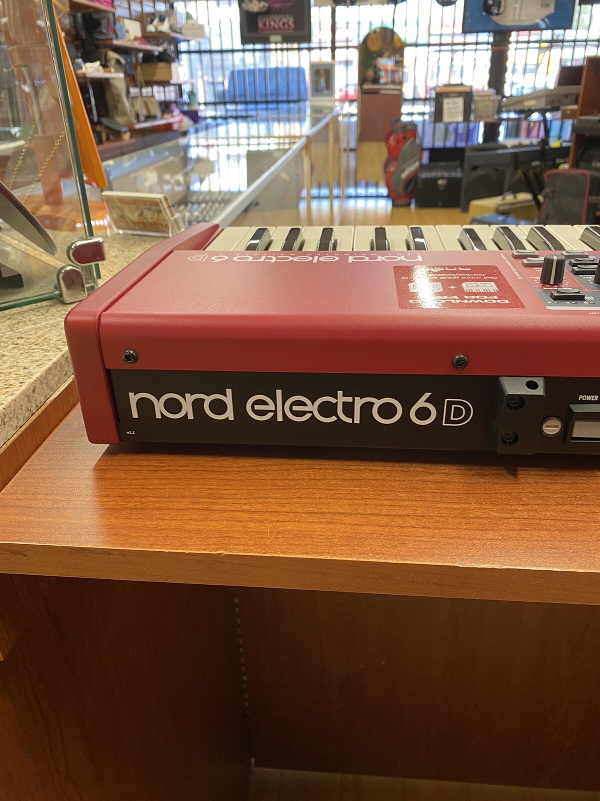 Nord Electro 6D 61Key Keyboard Simi Weighted Waterfall 61 Tested