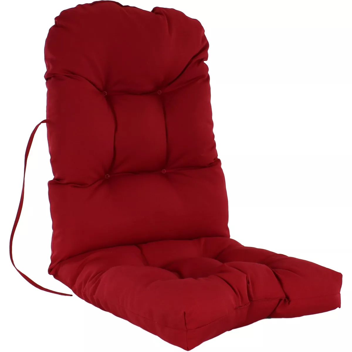 Red outdoor online chair cushions