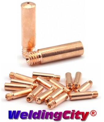WeldingCity 100 MIG Welding Gun Heavy Duty Contact Tips 11H-35 for Lincoln Tweco