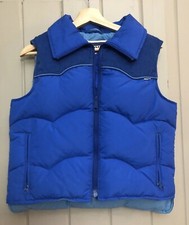 Vintage Levi s Down Puffer Vest Size Medium Cropped 1970s 1980s