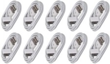 10-Pack 6FT 30 pin USB Charging Data Cable Cord for iPad 1/2/3 iPod Nano 1-6